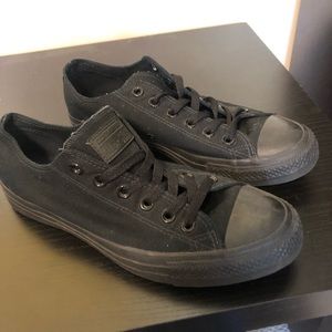 All black converse